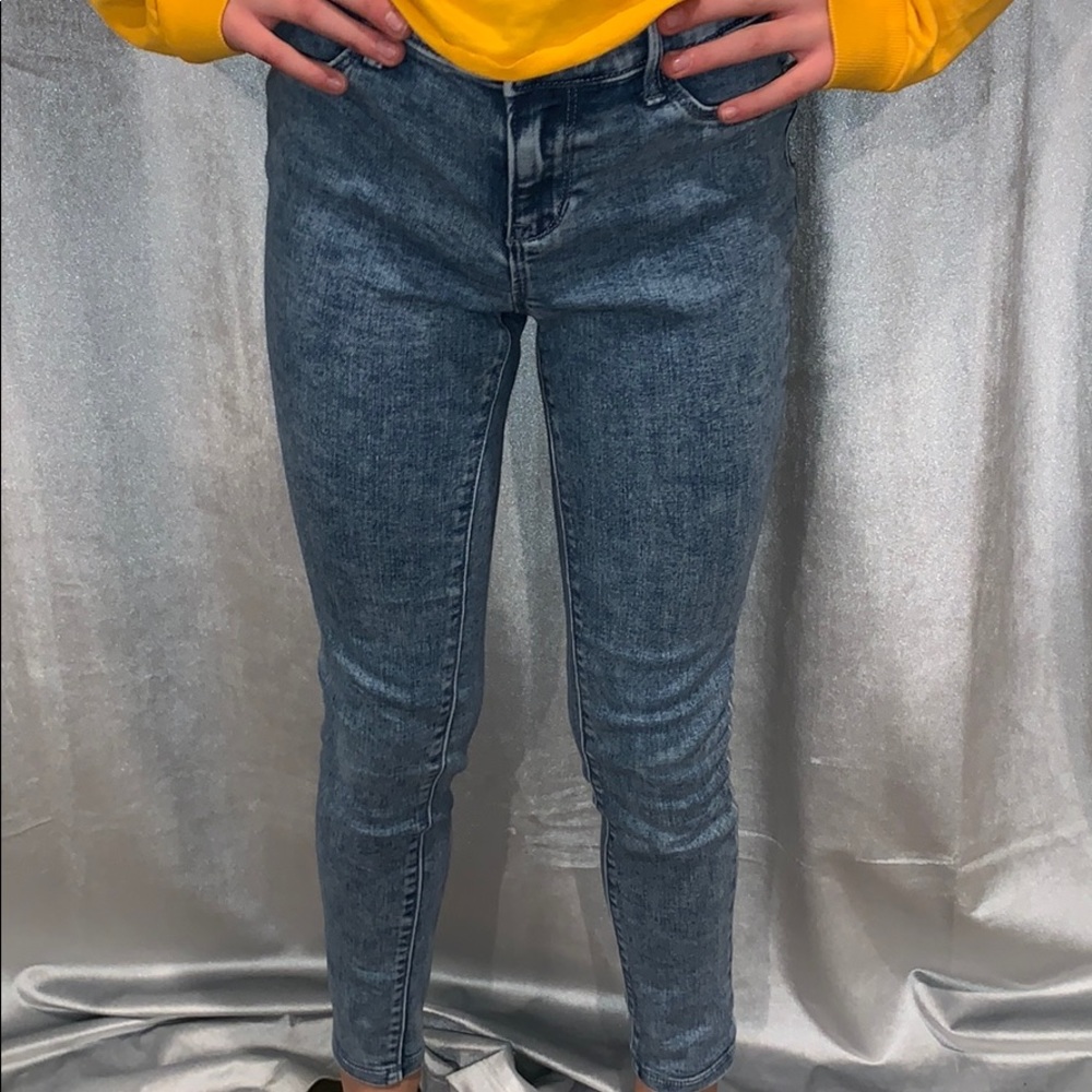 Light blue jeans
